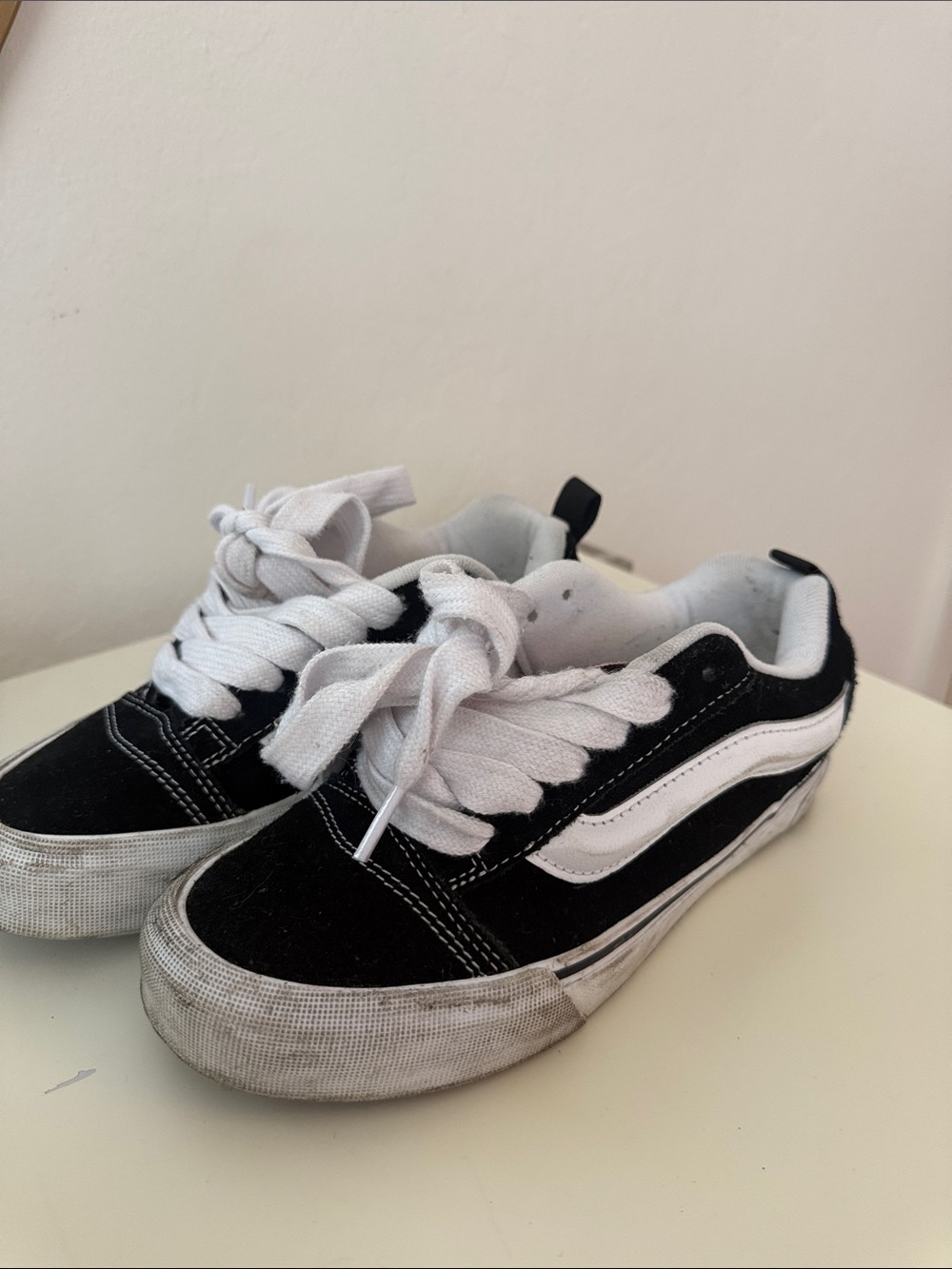 New skool black vans